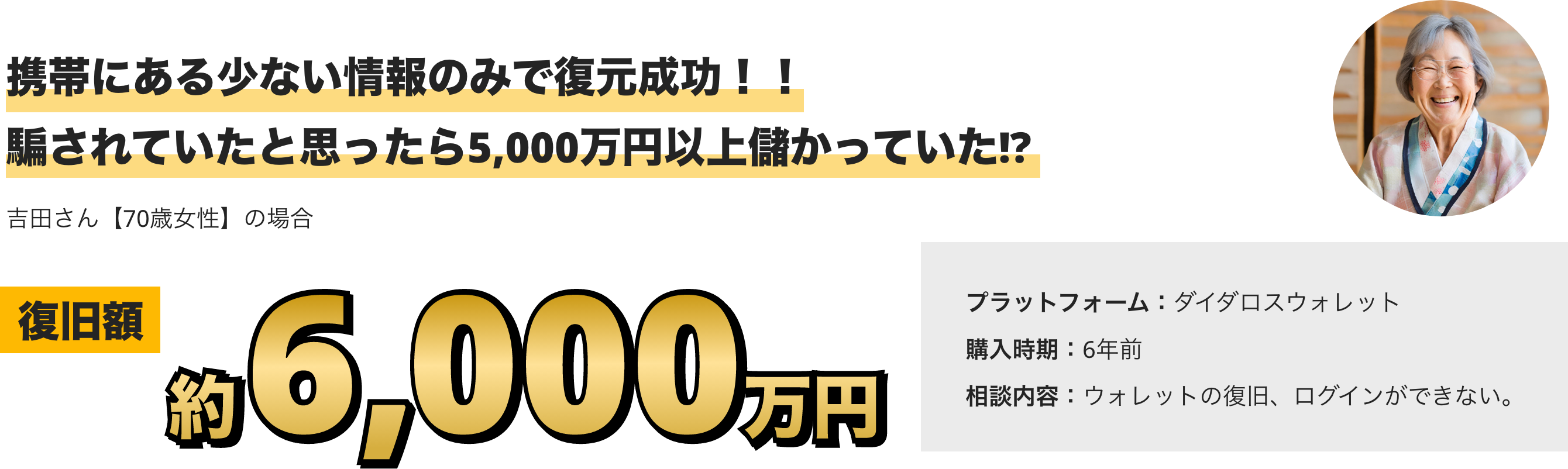 吉田さんの場合